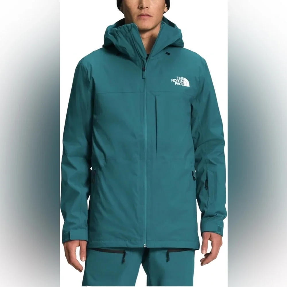 NWT The North Face Thermoball Eco Snow Triclimate Jacket Men Blue Size XL Coat - Picture 1 of 16